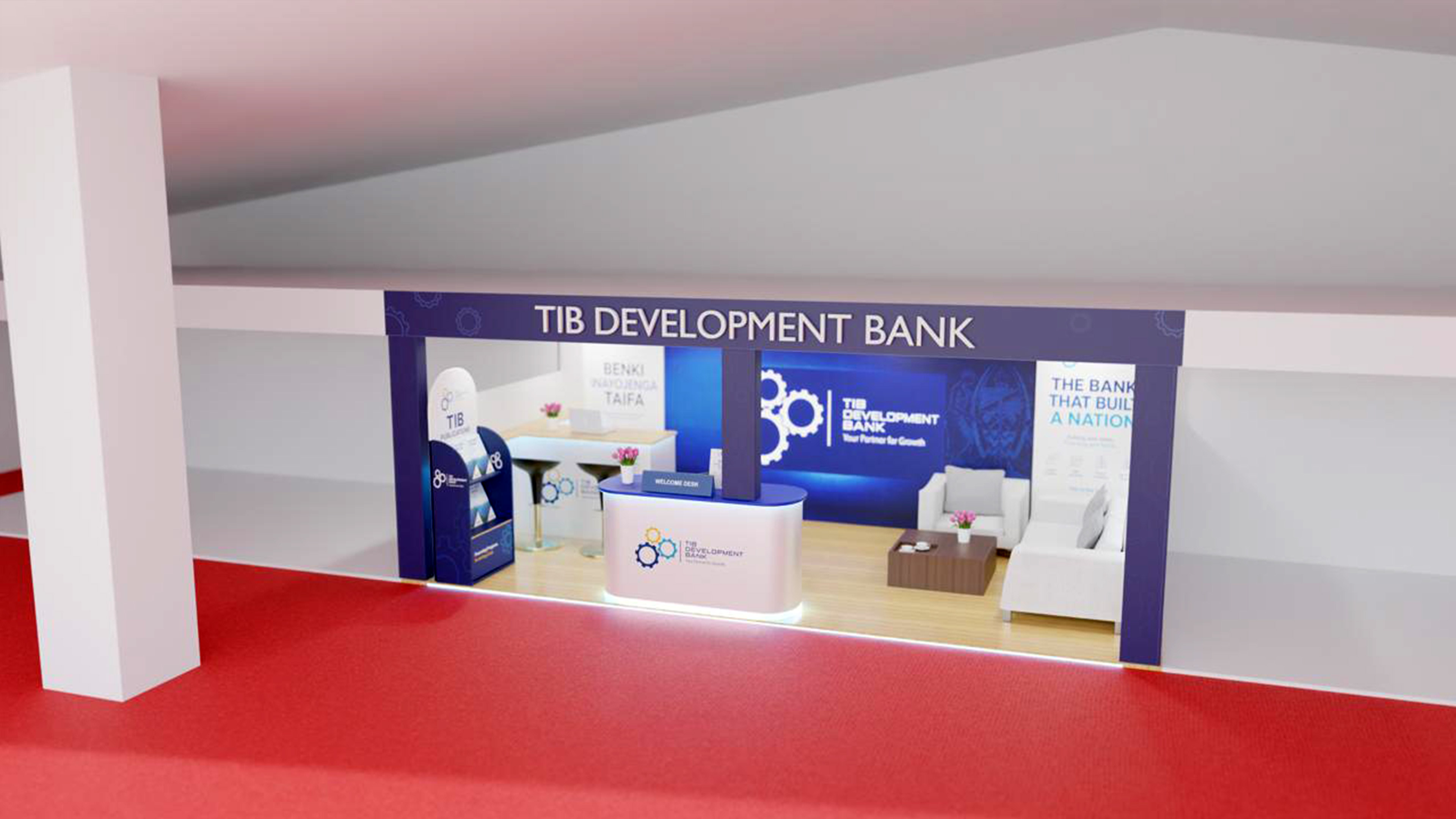 TIB booth visual