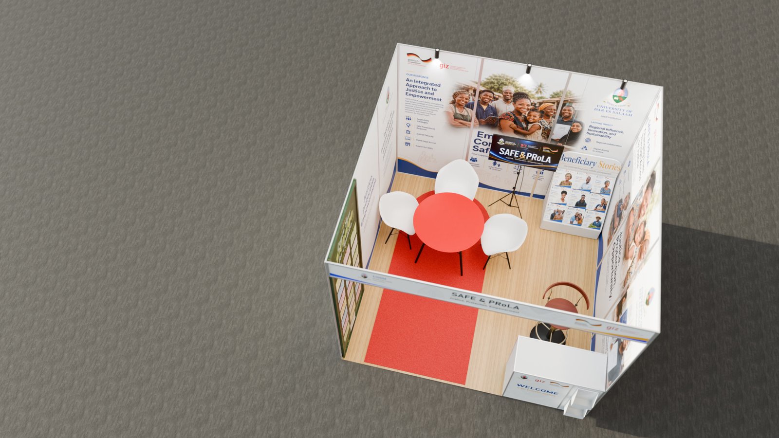 Complete Booth Layout
