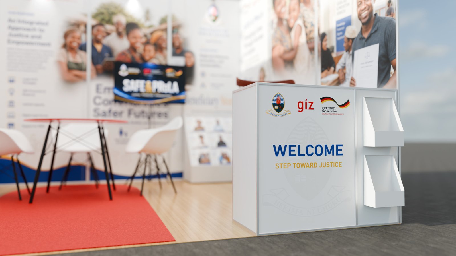 Welcome and Reception Counter