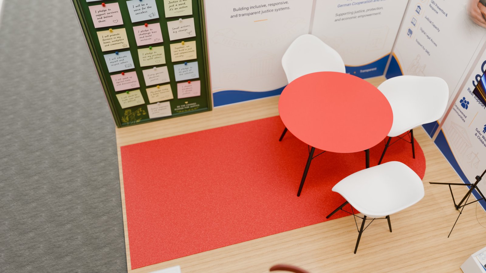 Visitor Discussion Area